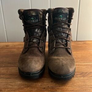 Redhead youth boots. Size 1. Great used condition.